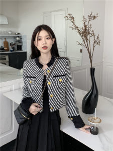 SHUFU 2698 Ready Stock striped coats for women plus size loose elegant cotton casual long sleeve blazers jackets korean style