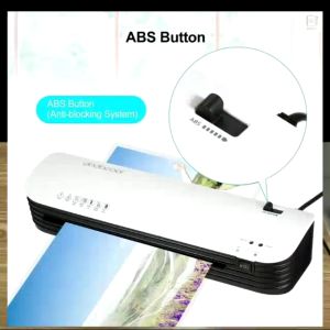 A4 Laminating Machine I Mesin Laminate I A4 Laminator Machine Mesin Plastik Household School Office Laminator A4 Hot & Cold Lamination with FREE Laminating Fim