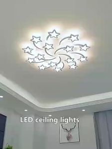 Đèn ốp trần trang trí 3 chế độ sáng đèn mâm ốp trần trang trí phòng khách phòng ngủ phòng bếp kiểu dáng hiện đại - Bảo hành 2 năm