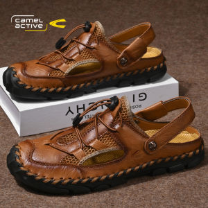 Camel Active Mens Summer Sandals Dynamic Sports Water Shoes Casual Breathable Beach Shoes Anti-Slip Fishing Stream Trekking Shoes