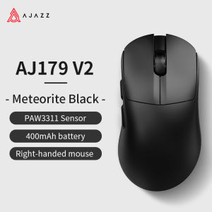 AJAZZ | AJAZZ AJ179 V2 MAX Wireless Gaming E-Sport 1K Polling Rate Lightweight Design Ergonomic PAW3311 Sensor