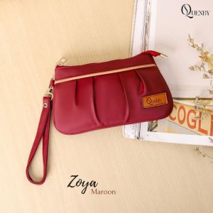 POUCH ZOYA By QUEENBY Muat Handphone bahan Chocoly Waterproof bisa COD✅