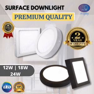 [Premium Quality] 12W 18W 20W 24W 26W PREMIUM SURFACE MOUNT LED DOWNLIGHT SURFACE LIGHT MOUNTED CEILING LIGHT LAMPU SILING BULAT