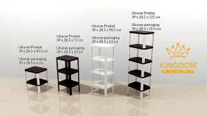 Rak Dapur & Kamar Mandi Multifungsi: RAKKU KINGDOM