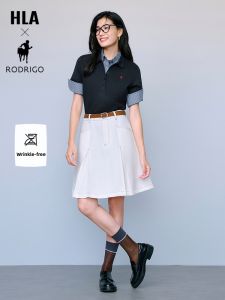 HLA | Collaboration Spring and Summer Wrinkle-Resistant Cotton Womens Polo Shirt