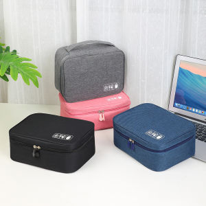 Multifunctional USB Gadget Storage Bag Waterproof Travel Organizer Travel high-capacity Accesories Bag