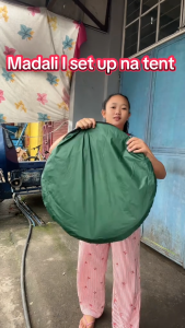 【CEMAL】【No assembly required】1-4Person Waterproof Tent Outdoor Camping automatic Double Layer Suitable For Family Travel Beach Hiking