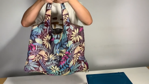 Tas Belanja Lipat Jumbo - Kantong Belanja Besar Foldable Praktis Ringan & Kapasitas Banyak - BG080