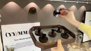 New Wooden suction cup hook bathroom kitchen vacuum suction cup punch-free wall hanging hook