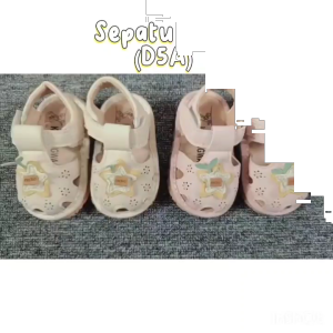 Sandal Flat Korea Anak Cewe/ Sepatu Sandal Bayi Motif Bunga Star/ Flatshoes anak perempuan D5A LYME