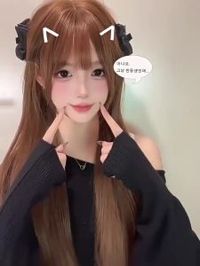 Tóc Giả Dài Thẳng Tự Nhiên