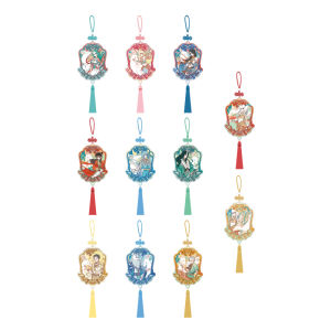 Acrylic Hanging Ornament Blind Box Collaborative Series Colorful Window Tassel Non-Human Deer Nine Colors God Deer Series