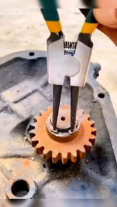 Tang Snap Ring 7 Inch Tang Snap Ring Pliers Tang Circlip Lurus Buka Lurus Tutup Bengkok Buka Bengkok Tutup 7”