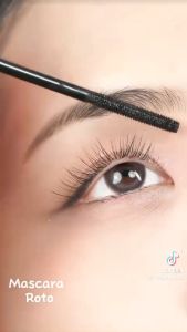 Mascara QIC Chải Mi Siêu Mảnh Cong Dài Tự Nhiên Không Nặng Mi Chống Thấm Nước & Mồ Hôi