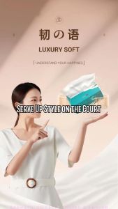 Pinse&OMAH Facial Tissues 90Sheets 24packs 4ply Thickened Pure Wood Pulp Travel Size Office Daily Use Disposable Hand Wiping Family Resturant Ultra Soft Lifestyle Paper/local ready stock