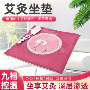Heating Cushion Office Moxa Argy Wormwood Moxibustion Mat For Home Electric Heating Chair Cushion Hip Heating Health Pad