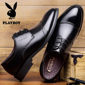 Playboy(Playboy) | Leather Business Formal Shoes with Inside Heel Lift