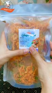 [HCM]500g CƠM CHÁY LẮC KHÔ GÀ (đóng zip) - đồ ăn vặt