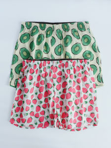 Loose Mens Briefs Casual Cotton Weave Cartoon plus Size Thin Home Shorts Trendy Aro Pants Summer Comfortable mid Waist Briefs