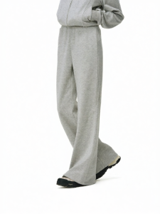 FPA | Refined Wool Flowered Yarn Flared Sweatpants