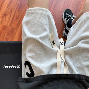 Quần Short Thể Thao Bằng Cotton Có Chữ Cho Bé Trai