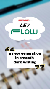 Standard -  Pulpen AE7 Flow 0.5 ( Alat Tulis / Pen / Ballpoint / Pena )