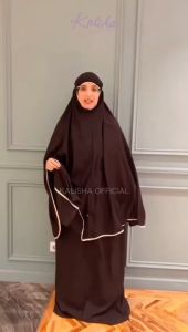 Kalisha - Alana Prayer Set (Mukena Katun Renda)