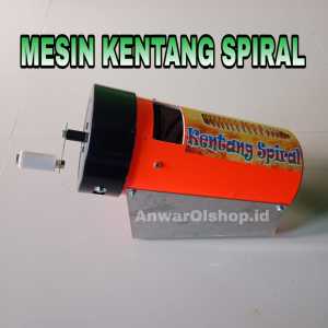 Mesin Kentang Spiral Murah & Multifungsi