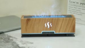 3D Flame Aroma Diffuser Humidifier Ultrasonic LED อัลตราโซนิกเครื่องกระจายกลิ่นหอมเครื่องเพิ่มความชื้นนาโน