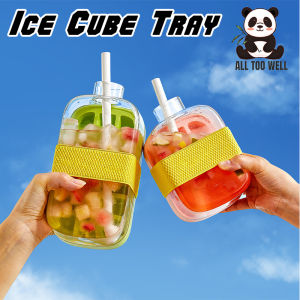 2-in-1 Ice Cube Maker Water Bottle: Touchless Ice Making & Compact Design