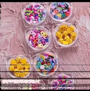 อะไหล่ติดเล็บ อะไหล่เรซิ่นสไมล์(Smile) หน้ายิ้มแต่งเล็บ