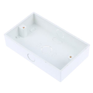 1PCS 146x86x32mm Wall Switch Plastic Wall Socket Cassette Outer Wall Junction Box