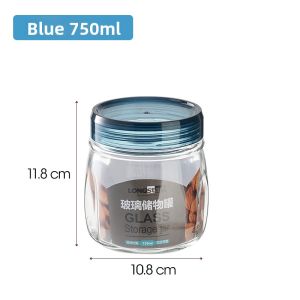 gumahus | Food Grade Storage Glass Jar for Pickling and Storing Tea and Honey