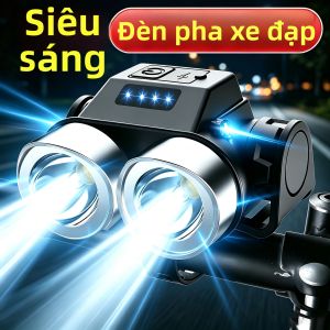 Đèn Đua Đêm Siêu Sáng Cho Xe Đạp Thông Dụng