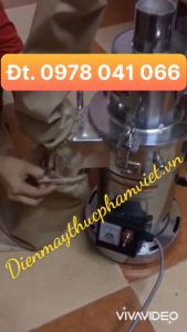 Máy nghiền dược liệu (6 Búa SIÊU KHOẺ) máy xay thảo dược thuốc bắc DF-25 giá rẻ