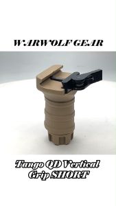 Tango QD Vertical Grip SHORT WARWOLFGEAR