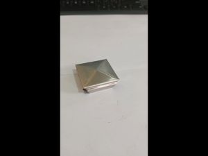 Tutup Pipa Hollo Piramid 40x40 aksesories stainless steel