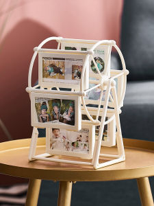 Retro European Creative Rotating Ferris Wheel Home Living Room Decorations Ornaments Room Photo Small Picture Frame Gifts