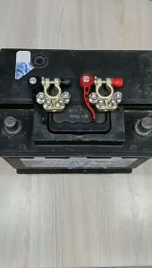 Terminal Kepala Aki Mobil Bahan KUNINGAN Klem Accu Mobil Tembaga Murni Aki Terminal Tutup 2pcs