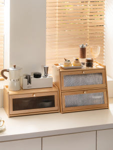 MEIZHULIJIA | Dustproof Desktop Storage Cabinet
