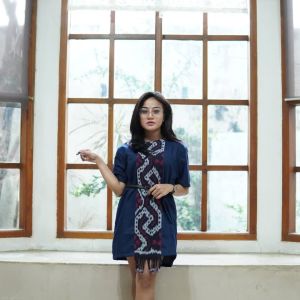 Dress || dress tenun  midi dress  dress midi tenun  dress tenun sumba dress terbaru  midi dress tenun blangket  midi dress etnik