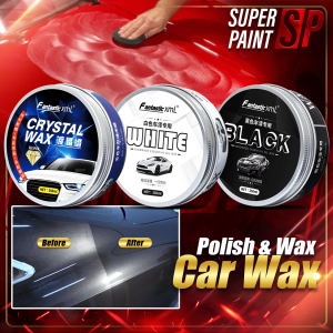 Car Wax Crystal & White & Black Hard Glossy Wax Layer Covering Paint Surface Coating Waterproof Film Protection 汽车镀晶蜡