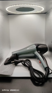 MOZER Professional Hair Dryer MZ-5950 Ionic Salon Hair Blower High-Speed Quick Dry Anti-Frizz Negative Ions Pengering Rambut