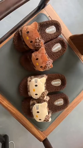 DÉP LÔNG MÈO NỮ CHẤT LIỆU BÔNG SIÊU ÊM CHÂN SIÊU NHẸ MẪU MỚI 2025_MINA