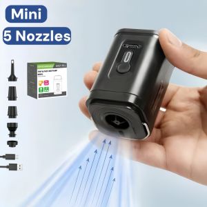 Electric Air Pump Portable Mini Wireless Air Compressor&mattress Pump  Inflator/Deflator Air Beds Boat Vacuum Pump Bags Clothes
