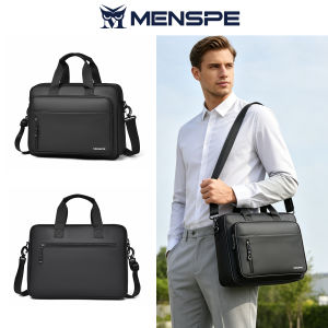 MENSPE Business Shoulder Bag Extra-large Capacity 15.6inch Notebook Bag Fashion Trend Travel Shoulder Bag Business Bag Handbag Lightweight Casual Bag Notebook Bag
