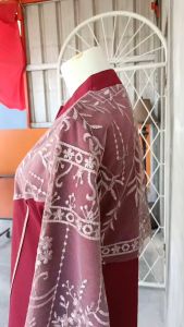 Gamis Brukat Jumbo Motif Modern L/XL/XXL/3XL/4XL