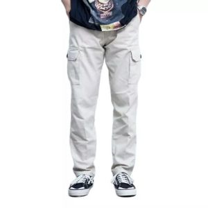 CELANA CARGO PANJANG PRIA /WANITA DEWASA MURAH LEBAY Slim Fit Pria Katun Twill Casual Formal