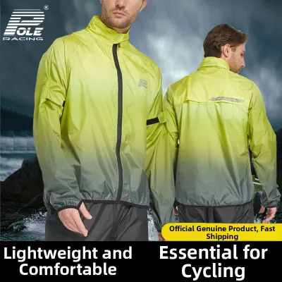 POLE－RACING | Waterproof Motorcycle Raincoat Split Design