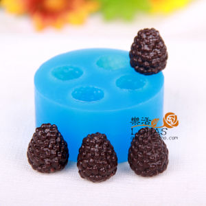 Creative Raspberry Silicone Chocolate Mold Resin Sugar Art Flip Cake Decoration Blackberry Kitchen Baking DIY Utensils